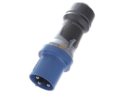 Ansicht oben vorne Mennekes 13102 Stecker PowerTOP 63A,3p,6h,230V,Xtra 