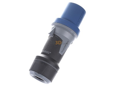 Ansicht oben hinten Mennekes 13102 Stecker PowerTOP 63A,3p,6h,230V,Xtra 
