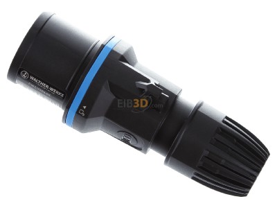 View top right Walther FW211306SK CEE plug 16A 3p 6h 
