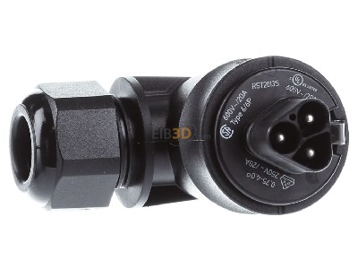 Front view Wieland RST20 #96.034.4153.1 Connector plug-in installation 3x4mm RST20 96.034.4153.1
