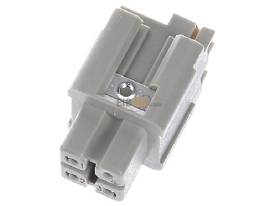 View up front Harting 09 20 003 2733 Socket insert for connector 3p 
