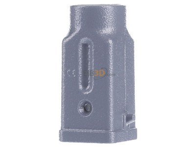 Back view Walther T702803MS Housing for industry connector 
