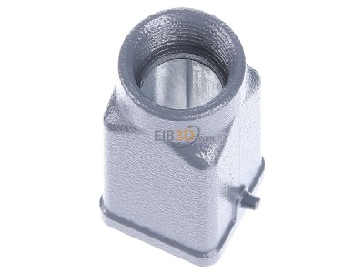 View up front Walther T702803MS Housing for industry connector 

