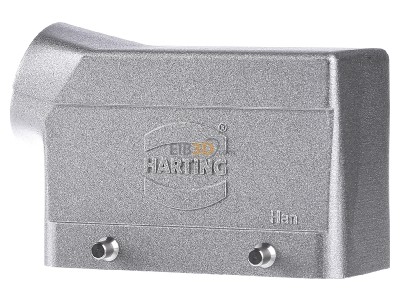 Front view Harting 19 62 816 1521 Housing for industry connector 
