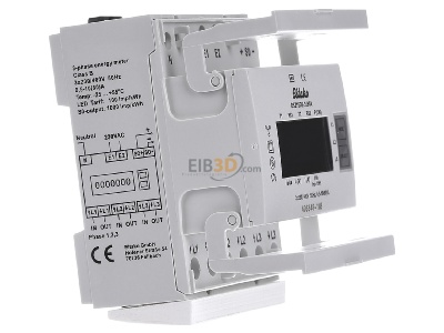 Ansicht links Eltako DSZ15DE-3x80A Drehstromzähler 