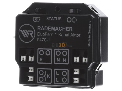 Frontansicht Rademacher 9470-1 DuoFern Universal-Aktor 1-Kanal 