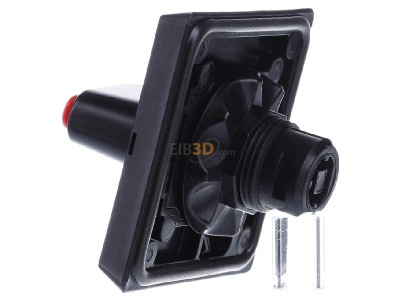 View on the right ABB OHBS2PJ Handle for power circuit breaker black 
