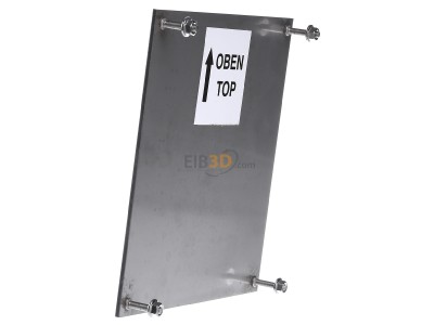 View on the right Elcom AMM-100 Place holder module for door station 

