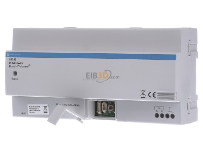 Front view Busch Jaeger 83342 EIB, KNX distribute device for intercom system, 
