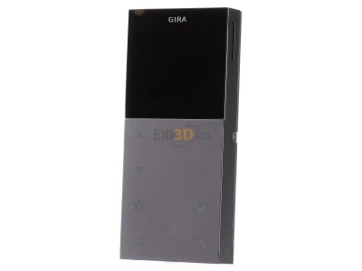 Front view Gira 1239600 Indoor station door communication 
