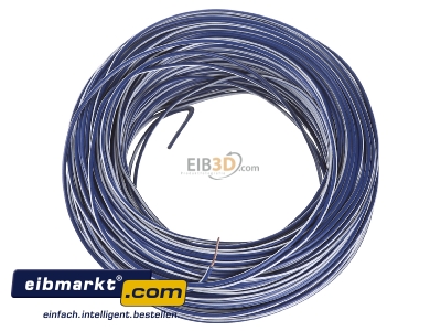 View up front Verschiedene-Diverse H05V-K   1    dbl/ws Single core cable 1mm Dark blue/White H05V-K 1 dbl/ws
