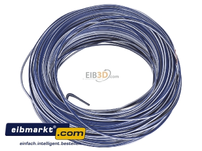 View top left Verschiedene-Diverse H05V-K   1    dbl/ws Single core cable 1mm Dark blue/White H05V-K 1 dbl/ws
