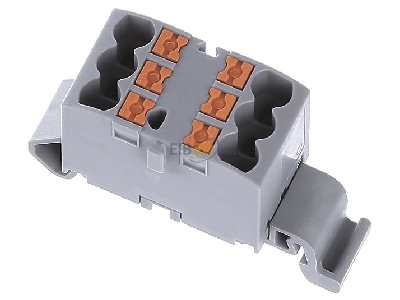 Ansicht oben vorne Phoenix PTFIX 6X2,5-NS35A GY Verteilerblock 