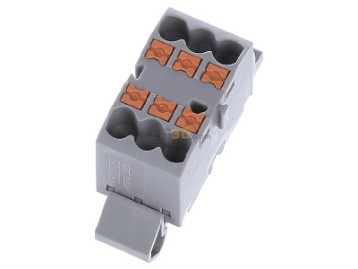 Ansicht oben links Phoenix PTFIX 6X2,5-NS35A GY Verteilerblock 