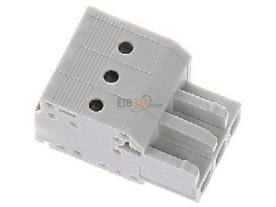 View top right WAGO 2721-103/026-000 Terminal strip 3-p 0,2...2,5mm 
