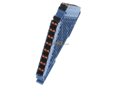 View top left Phoenix PTRV 8-PV BU/BK Feed-through terminal block 8,3mm 17,5A 
