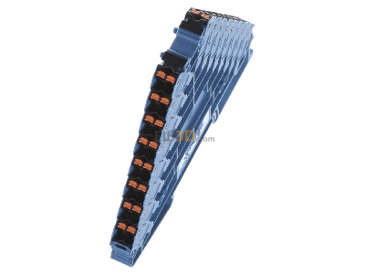 View top right Phoenix PTRV 8-PV BU/BK Feed-through terminal block 8,3mm 17,5A 
