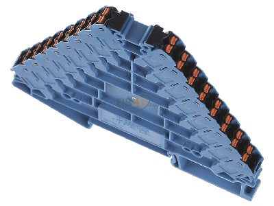 Top rear view Phoenix PTRV 8-PV BU/BK Feed-through terminal block 8,3mm 17,5A 
