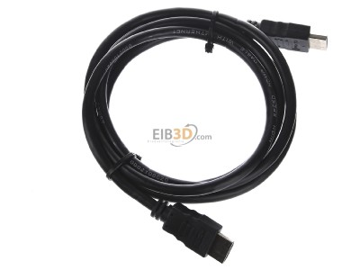 Ansicht oben links E+P Elektrik H1 High-Speed-HDMI-Kabel 1,5m 