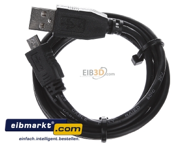 Ansicht oben rechts E+P Elektrik TL 592 USB Ladekabel Mobiltelefon USB/Micro USB, 1,2m 