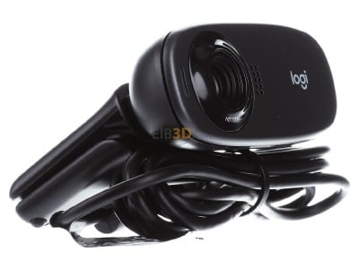 Ansicht links MediaCom-IT LOGITECH C310 Webcam USB 5MP HD, sw, Retail 