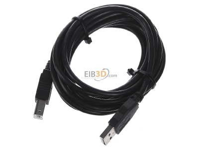 Ansicht oben vorne E+P Elektrik CC502/2Lose USB 2.0 Kabel AB 2,5m 