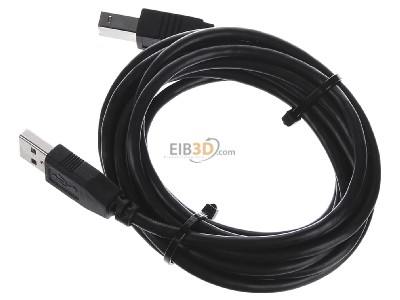 Ansicht oben rechts E+P Elektrik CC502/2Lose USB 2.0 Kabel AB 2,5m 