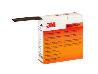 Produktbild 2 3M HSR 3000 18 0 6 0 sw Warmschrumpfschlauch Rolle 18 6 mm sw duennw 