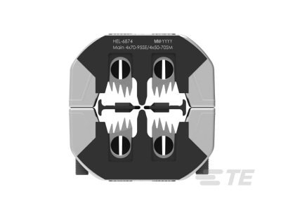 Produktbild 4 TE Connectivity HEL 6874 Kabelabzweigklemmring 87x87mm