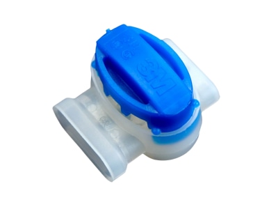 Produktbild 2 3M 314  blau  VE50  Scotchlok Verbinder Abzw  max 0 5 1 5qmm 314  blau  Inhalt  50 