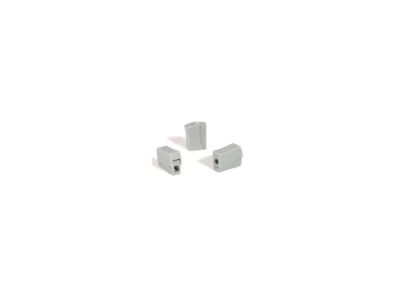 Product image Hellermann Tyton HECL 1 1 PA GY 100ST Terminal for luminaire 2 5mm 
