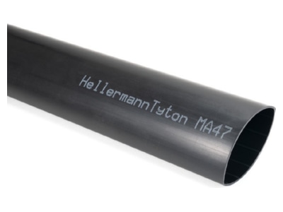 Produktbild Hellermann Tyton MA47 30 8 PO X BK Warmschrumpfschlauch 4 1 schwarz 1m MA47 30 8 1000 BK