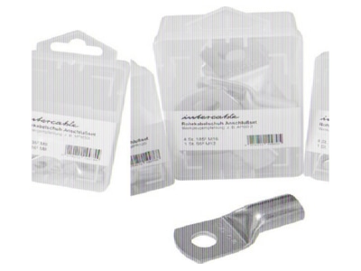 Produktbild 1 Intercable ICR358SB10  VE10  Rohrkabelschuhe 35qmm M8 verzinnt ICR358SB10  Inhalt  10 