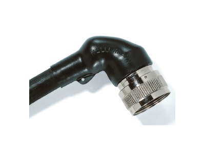 Produktbild Hellermann Tyton 1152 6 HW21 PO X BK Warmschrumpfformteil Stecker rechtwinklig