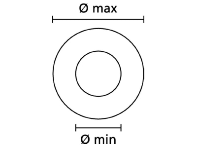 Mazeichnung 4 Hellermann Tyton HGDC4 9   PVC YE 250 Kabelmarkierer 4 9mm gelb   