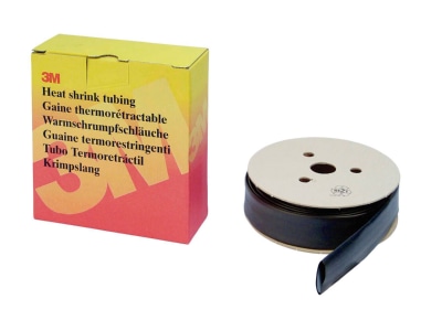 Produktbild 2 3M HSR 2 4 1 2 sw Warmschrumpfschlauch Rolle 2 4 1 2mm sw duennw 