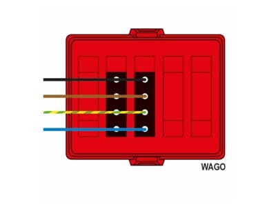 Wiring plan Kaiser AT7722 Cover for surface mounted box