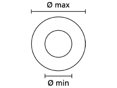 Dimensional drawing 4 Hellermann Tyton HGDC13XPVCYE 1000  Cable coding system 1   3mm with letters