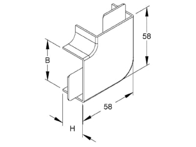 Mazeichnung Kleinhuis FW2540 3 Flachwinkel rws