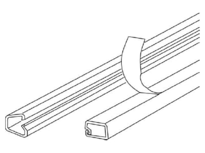 Mazeichnung Kleinhuis LCD71 3 Minikanal rws 7x12mm