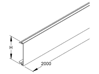 Mazeichnung Kleinhuis BO80 3 Kanaloberteil rws Brue kanal PVChart gl