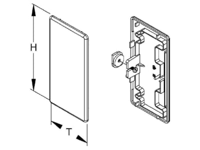 Mazeichnung Kleinhuis BE1058 3 Endstueck rws