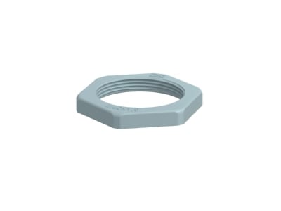 Product image OBO 116 M40 SGR PA Locknut for cable screw gland M40

