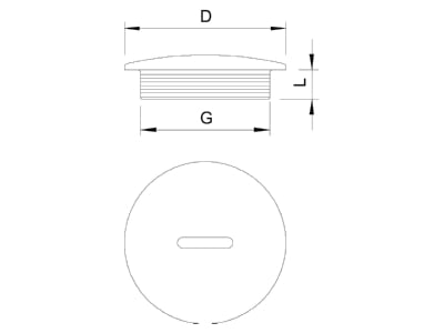 Mazeichnung 2 OBO 108 M12 PS Verschlussschraube Iso lgr