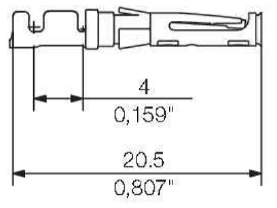Schaltbild Weidmueller CB1 6R18 16SNI3 5 Steckverbinder RSV