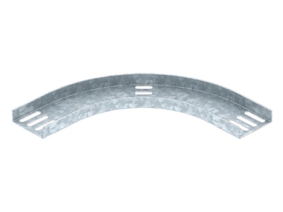 Product image OBO MKRB 90 15 050FT Bend for cable tray  solid wall  15x50mm
