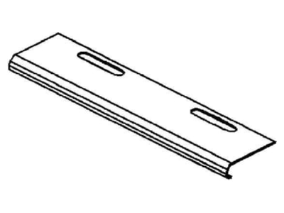 Product image Niedax RKB 400 Bottom end plate for cable tray  solid
