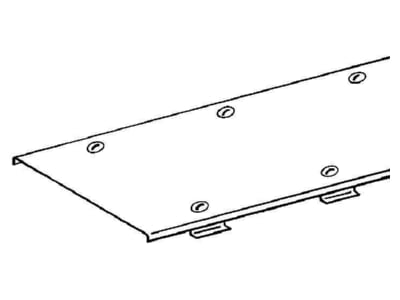 Produktbild Niedax RDV 150 Kabelrinnendeckel