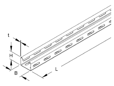 Produktbild Niedax RL 35 050 Kabelrinne