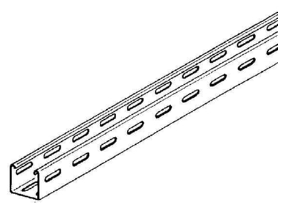 Strichzeichnung Niedax RL 50 075 Kabelrinne